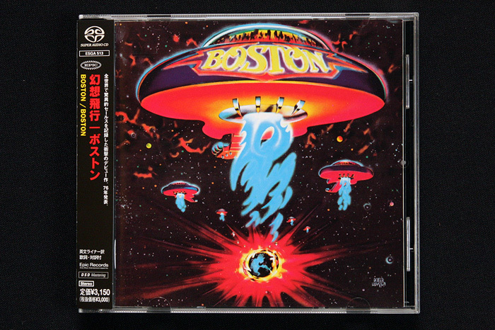 希少盤 SACD ボストン／Boston 「幻想飛行／Boston」 ESGA 513 EPIC/SONY シングルレイヤー Single Layer 高音質 美品_画像1