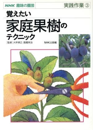 趣味の園芸　覚えたい家庭果樹のテクニック　実践作業(３) ＮＨＫ趣味の園芸／大坪孝之,高橋栄治_画像1