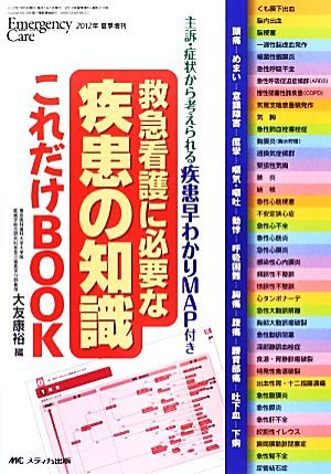 Знание заболеваний, требуемых для чрезвычайного ухода, это лучшая жалоба главной книги, болезнь, которая, как это возможно, заболевание быстро поняла Map / Yasuhiro Otomo [Edition]