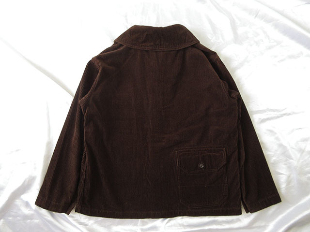 エンジニアードガーメンツ★国内レアモデル★レアサイズ★Shawl Collar Jacket - Cotton 8w Corduroy /Brown【XS】_画像2