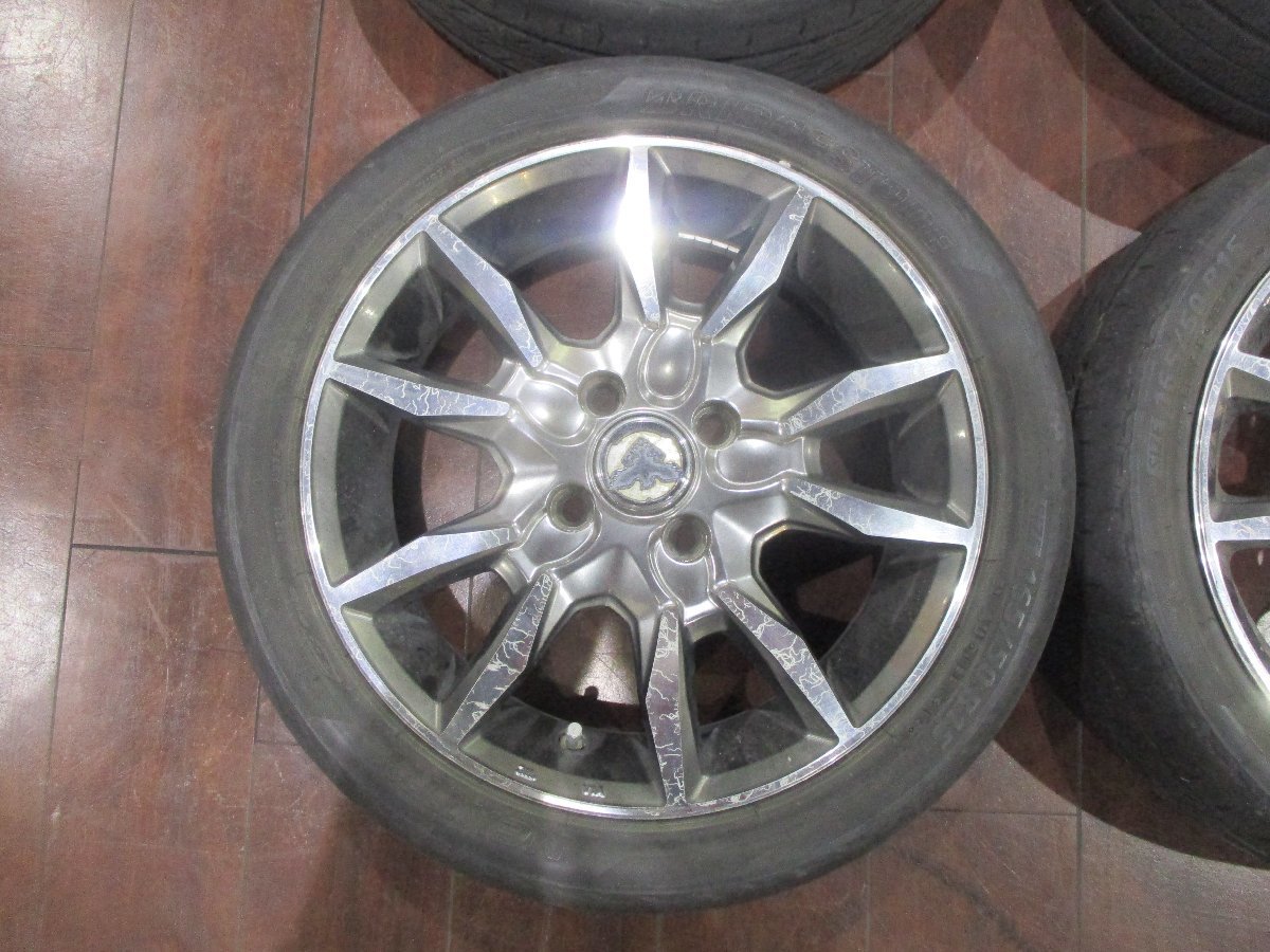 中古★makina ISOTTA 15インチ アルミホイール＆タイヤ4本セット★ブリヂストン165/50R15★100/4穴/4.5J/+46★デイズ/ekワゴン等軽自動車に_画像6