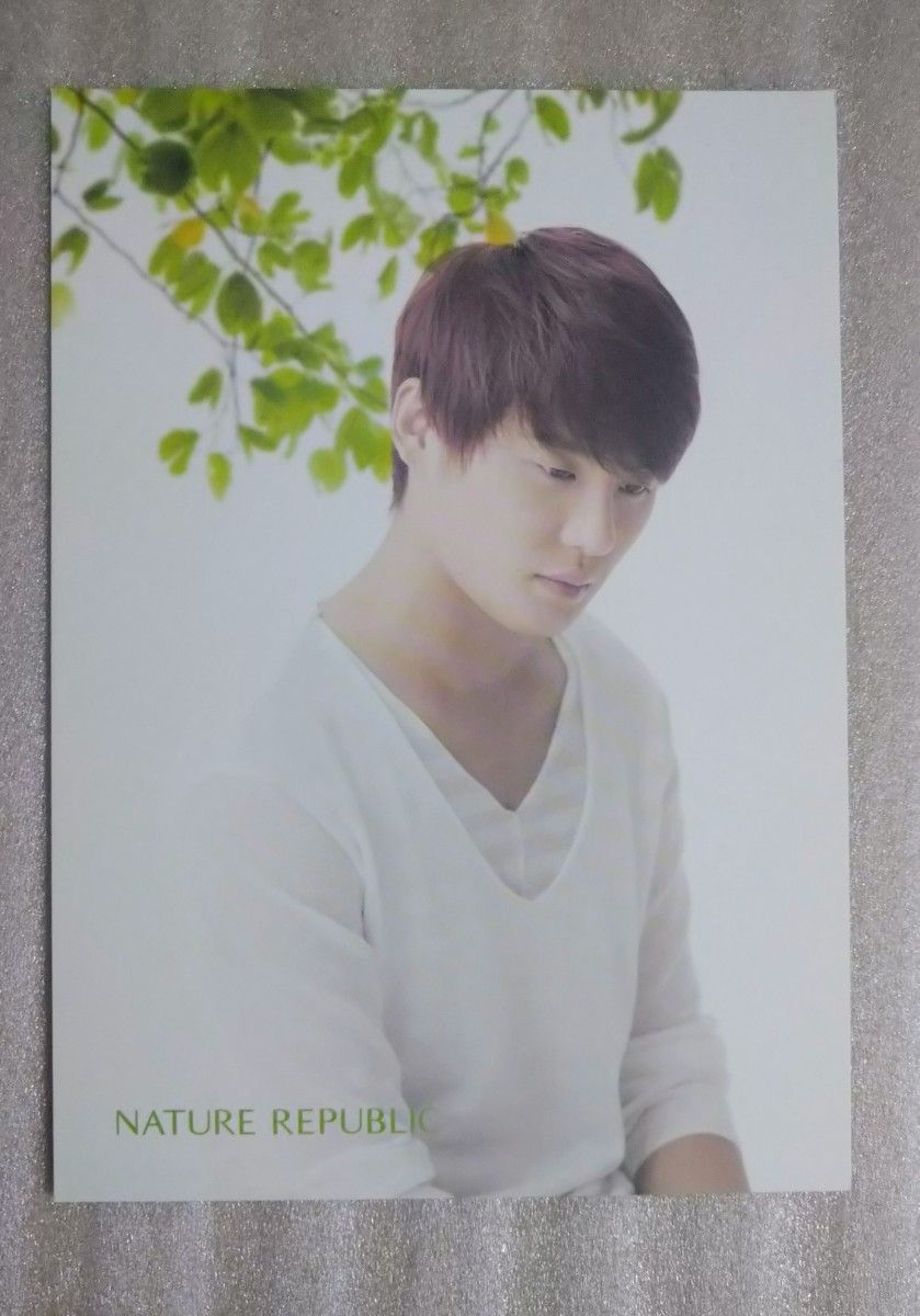 JYJ ジュンス NATURE REPUBLIC ポストカード