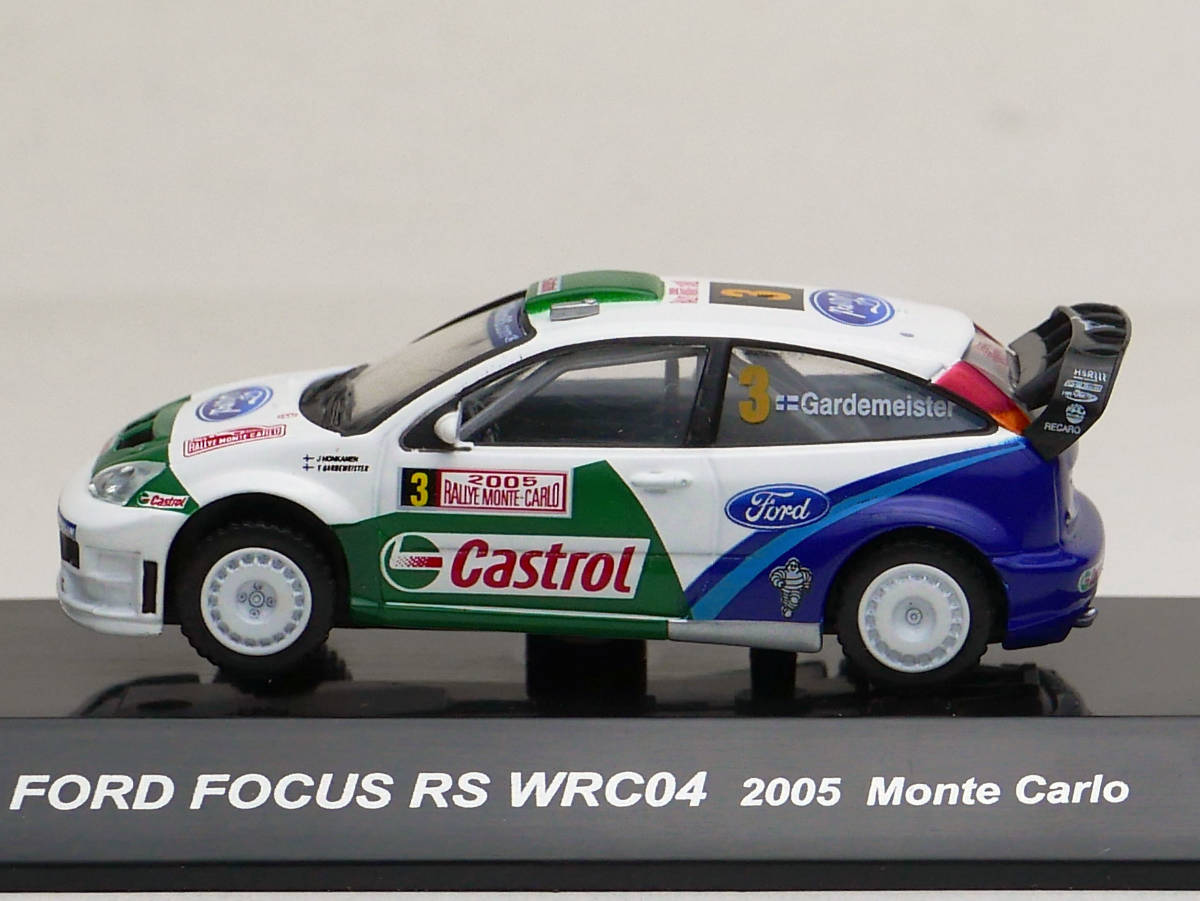 1/64 CM'S フォード フォーカスWRC'04 #3 BP Monte Carlo 2005 2nd シークレット ラリーカーコレクションSS16フォード2の画像2