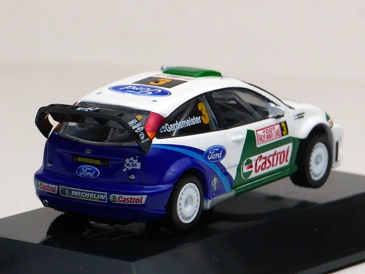 1/64 CM'S フォード フォーカスWRC'04 #3 BP Monte Carlo 2005 2nd シークレット ラリーカーコレクションSS16フォード2の画像3