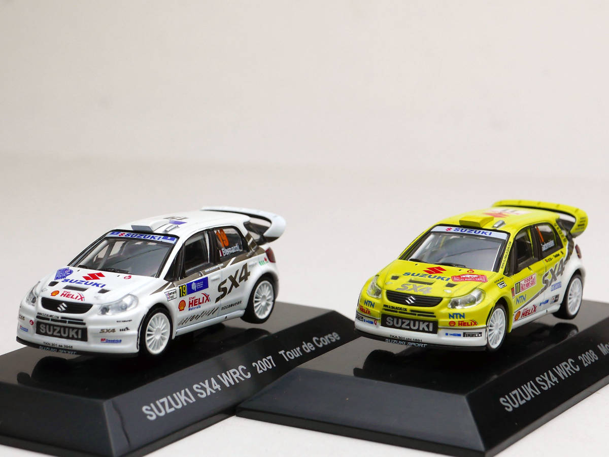 1/64 CM'S スズキ SX4 WRC セット ラリーカーコレクション_画像4