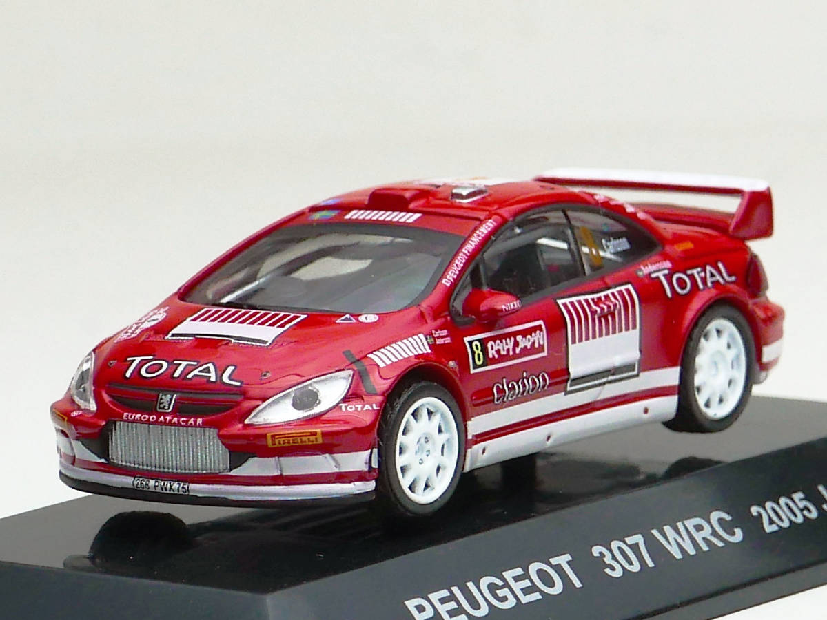 1/64 CM'S プジョー 307WRC #8 Marlboro Rally Japan 2005 8th ラリーカーコレクション ラリージャパンSP2004-2005の画像1