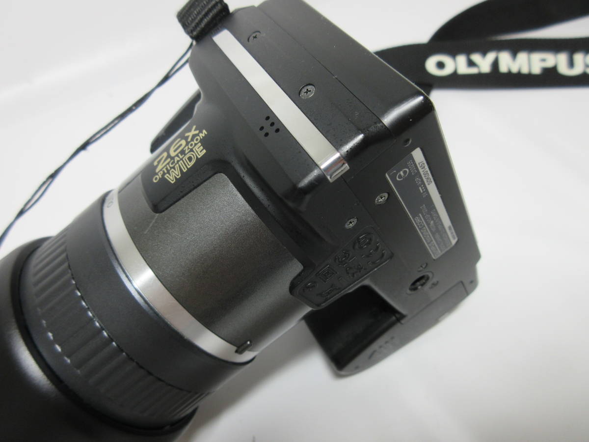 100-5】OLYMPUS オリンパス SP-720UZ 光学26倍 レンズフード 充電器