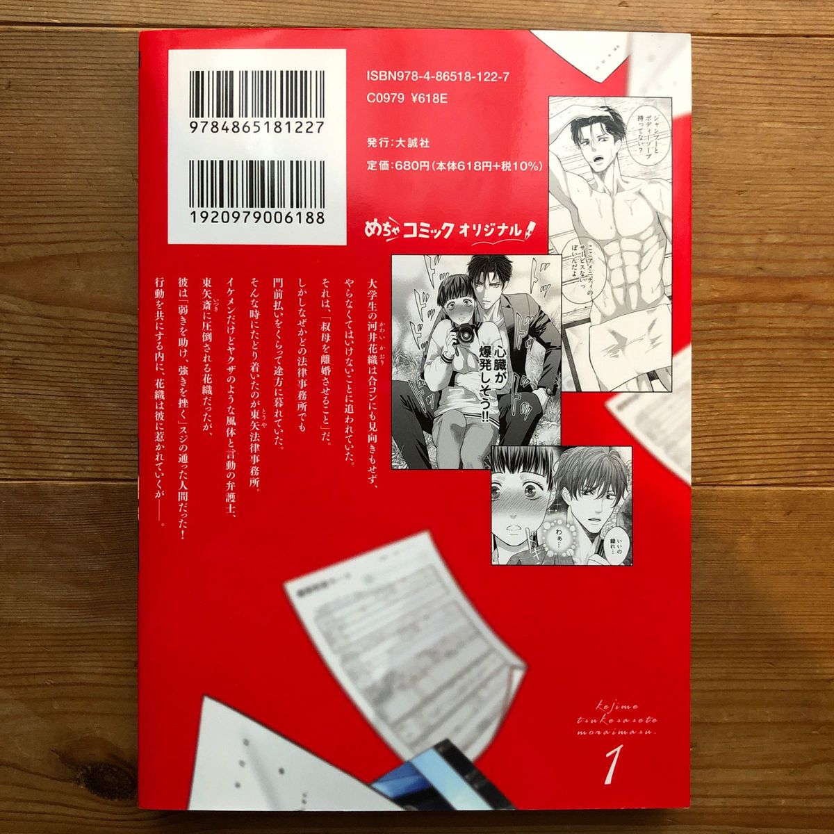 ケジメつけさせてもらいます。　元ヤン弁護士東矢斎　１ （Ｏｎｌｙ　Ｌｉｐｓ　ｃｏｍｉｃｓ　めちゃコミックオリジナル） 冴島つき／著