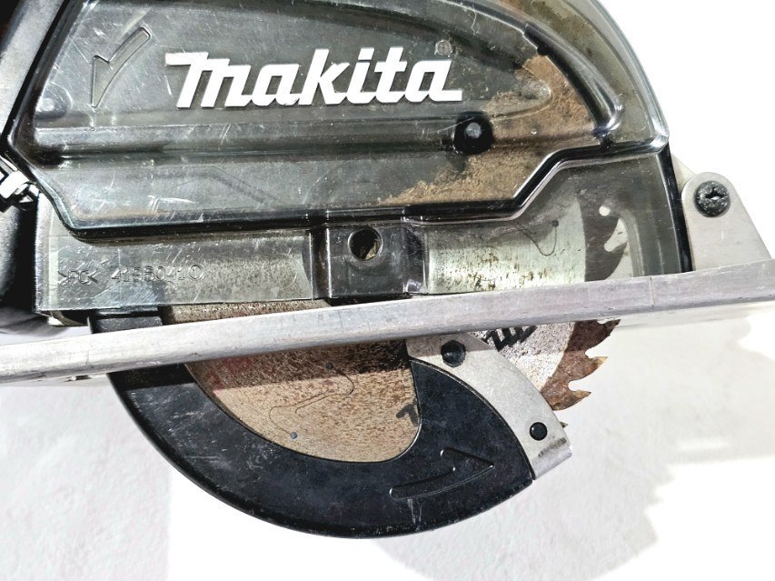 makita マキタ 丸のこ CS540D 充電式チップソーカッター 14.4v 切断工具 電動工具 DIY 作業 仕事 動作未確認_画像7