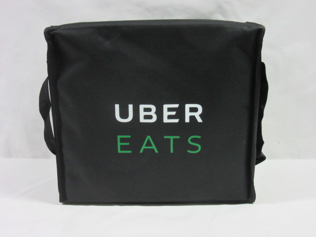 UBER EATS Uber位置\x3d一個保溫冷袋/送貨袋未使用的項目 原文:UBER EATS ウーバー位＝つ　保温保冷バッグ／宅配バッグ　未使用品