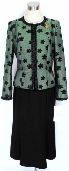  new goods 80300 jpy lapi-n9 number jacket wedding lady's green black winter spring autumn clothes equipment woman Mrs. 40 fee 50 fee 60 fee 
