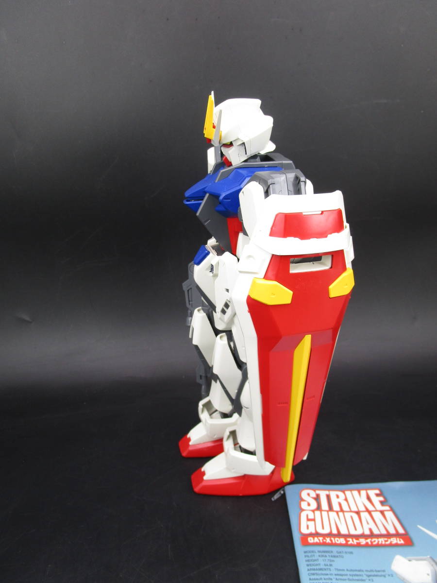 ガンプラ　ストライクガンダム　GAT-X105 STRIKE GUNDAM 1/60 SCALE MODEL KIT　プラモデル　現状箱詰め梱包破損の恐れ有　送料600円（FSWE_画像6