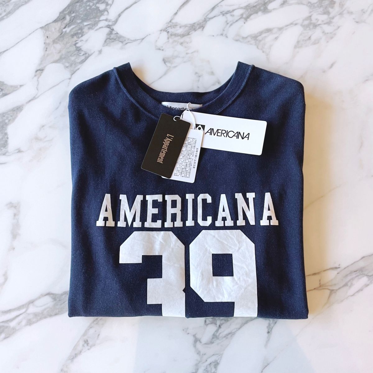新品 L'Appartement Americana Football T-s アパルトモン 新品 L'Appartement Americana Football T-s アパルトモン