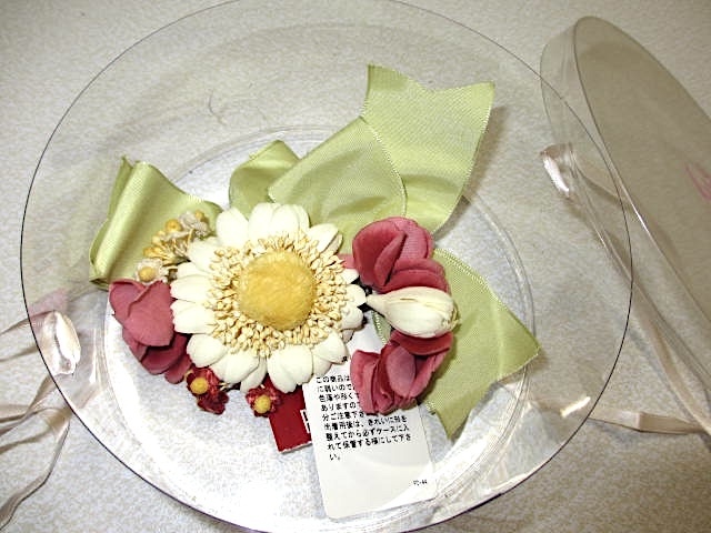  Pink House Mini clip attaching corsage unused tag attaching regular price Y12,000+ tax Melrose 