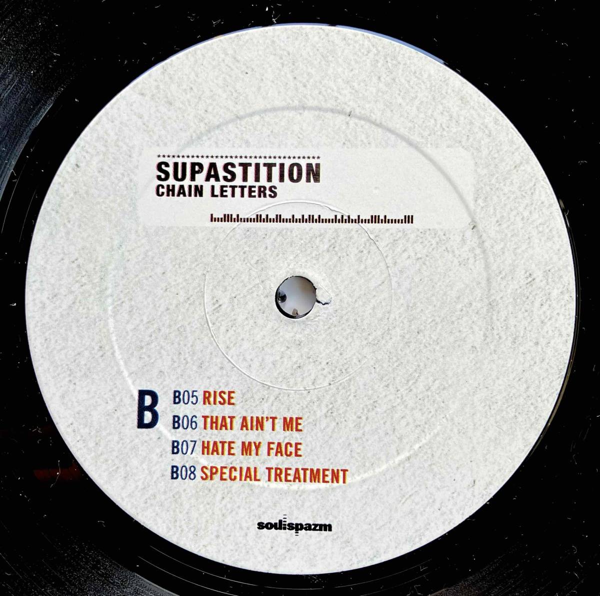 Supastition / Chain Letters【2LP】2005 / US / Soulspazm Records / 01spz018の画像4