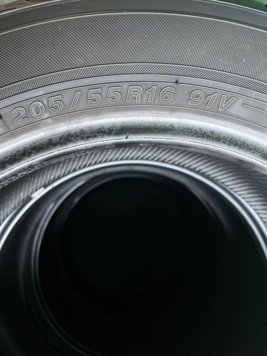 中古　夏用　タイヤ　YOKOHAMA 205/55R16 91V バリ山 BLUE 4本セット　格安　送料込み　売り切り　新潟発_画像3