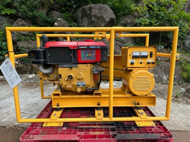 新品同様、YANMAR,ヤンマー発電機YSG-5SN 100/110V ,5kW 5kAV 新品同様、YANMAR,ヤンマー発電機YSG-5SN 100/110V ,5kW 5kAV
