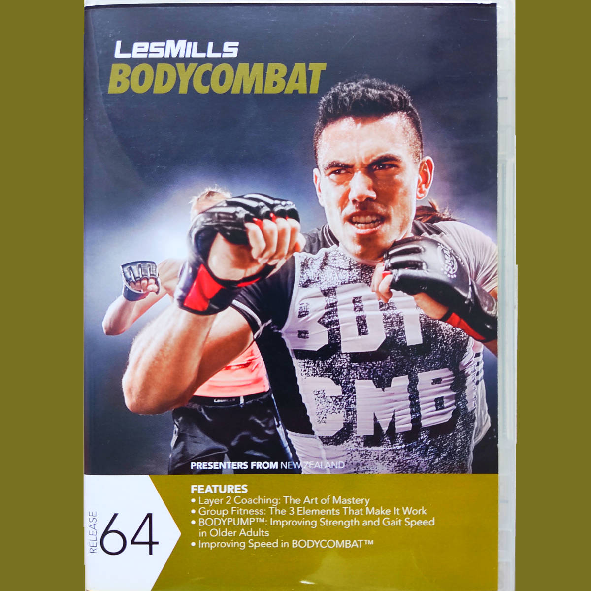 ボディコンバット 64 CD DVD LESMILLS BODYCOMBAT レスミルズ LESMILLS