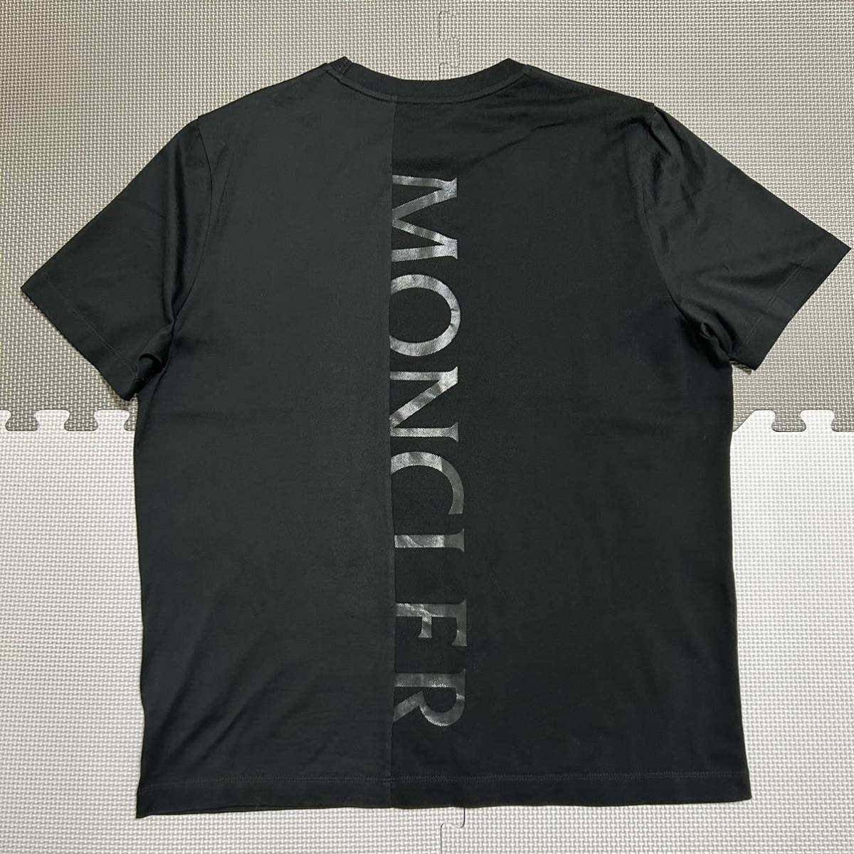 最安値】MONCLER モンクレール ラバーワッペン Tシャツ 黒 M 半袖