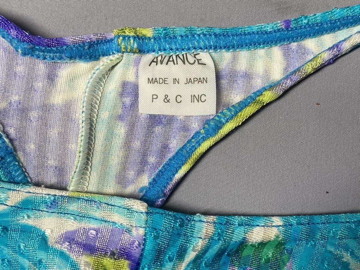 ★超レア！★AVANCE P&C inc★メンズ ハイレグ Ｔバック ビキニ 水着 ★Ｍくらい ★バブル期のMADE IN JAPAN ★女性のＴフロントにも！_画像5