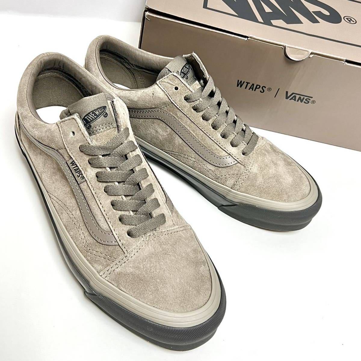 28cm 新品 WTAPS × VANS VAULT コラボ スニーカー オールドスクール OG OLD SKOOL LX ダブルタップス ヴァンズ  ボルト W)TAPS バンズ 限定