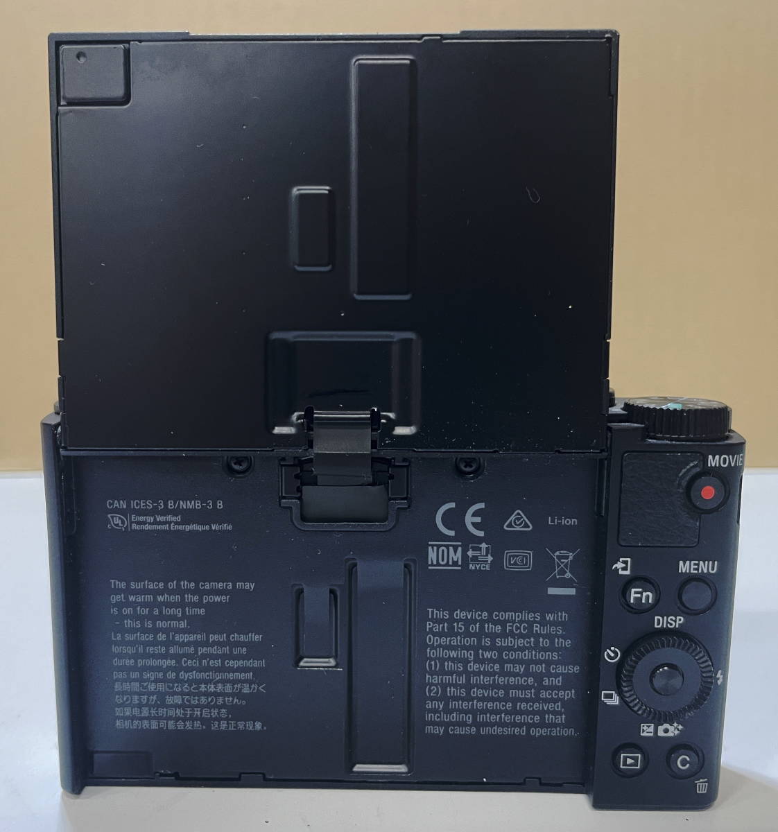 【ジャンク 同梱不可】 SONY コンパクトデジカメ Cyber-shot DSC-WX800　ソニー コンデジ_画像4