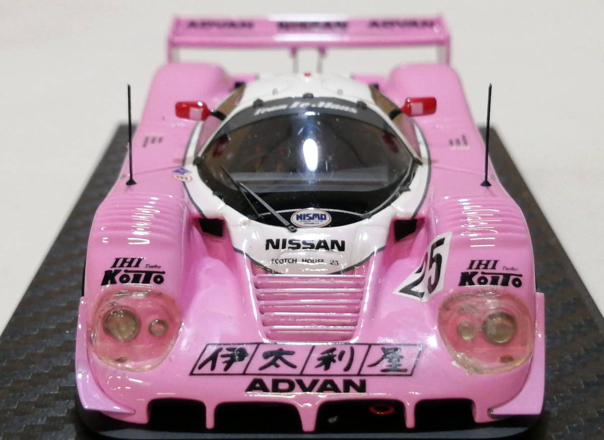 【同梱不可/ジャンク】ignition Model　1/43 伊太利屋 Sports R91VP Nissan (#25) 1991 JSPC　　和田 孝夫・岡田 秀樹 組/レーシングカー_画像3