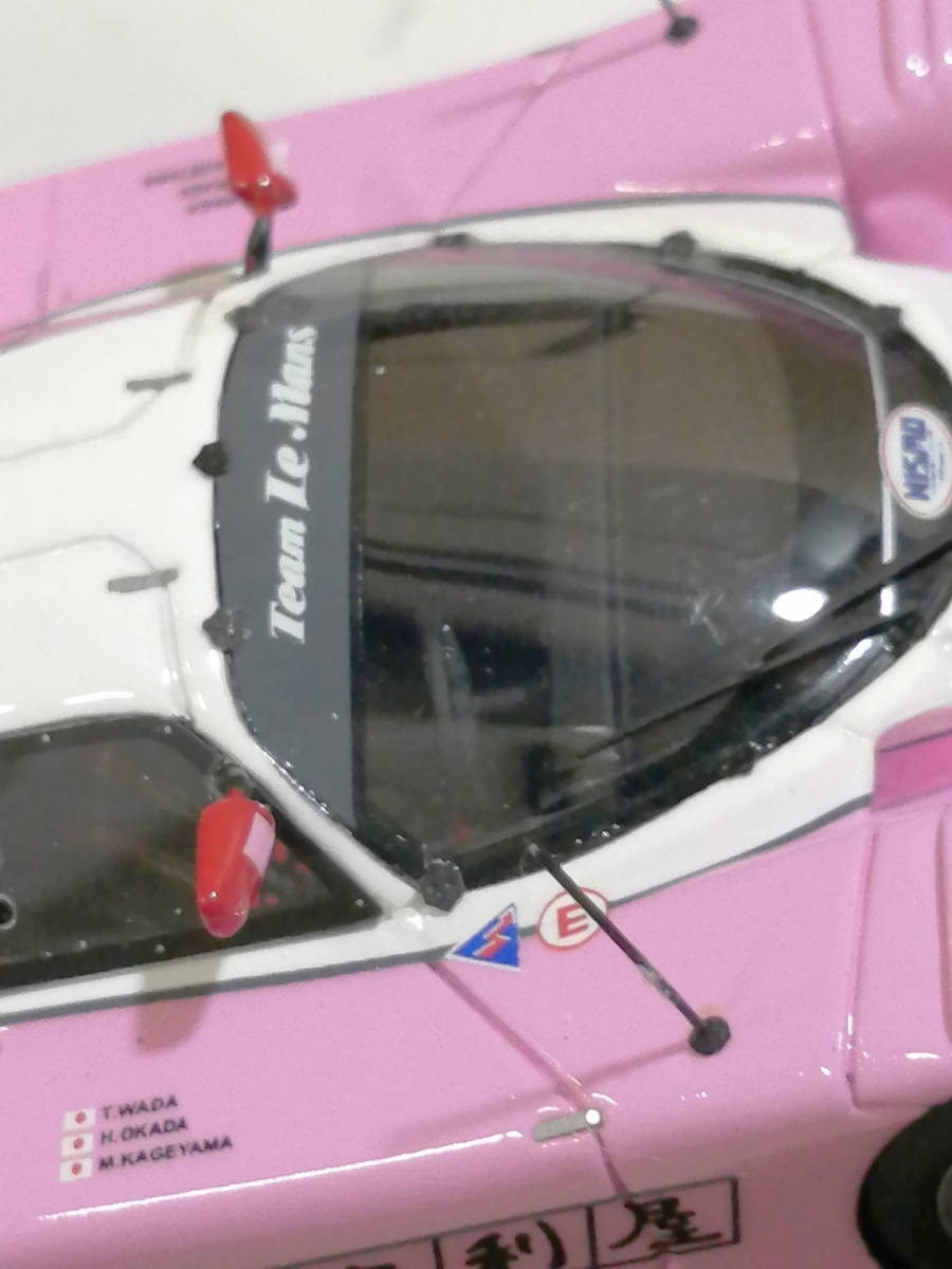 【同梱不可/ジャンク】ignition Model　1/43 伊太利屋 Sports R91VP Nissan (#25) 1991 JSPC　　和田 孝夫・岡田 秀樹 組/レーシングカー_画像7
