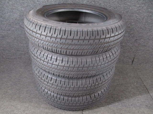 □ DUNLOP ダンロップ ENASAVE EC204 145/80R13 75S サマータイヤ4本セット 製造2023年 【 Y10-2 】_画像2