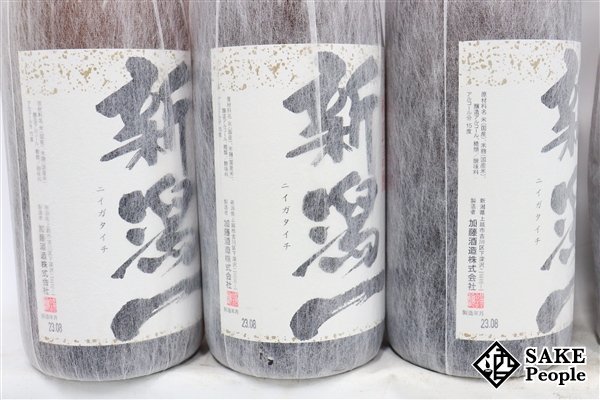 ☆1円～ 日本酒6本セット 新潟一 杜氏謹醸 1800ml 15度 加藤酒造 新潟県_画像2