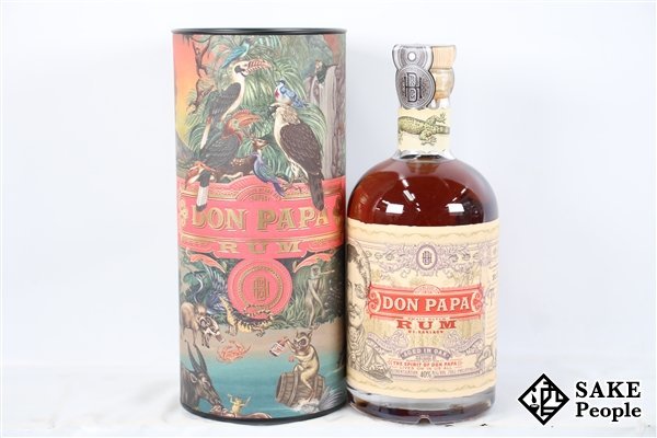 ●注目! DON PAPA ドンパパ ラム 700ml 40％ 箱付き ラム酒 フィリピン_画像1