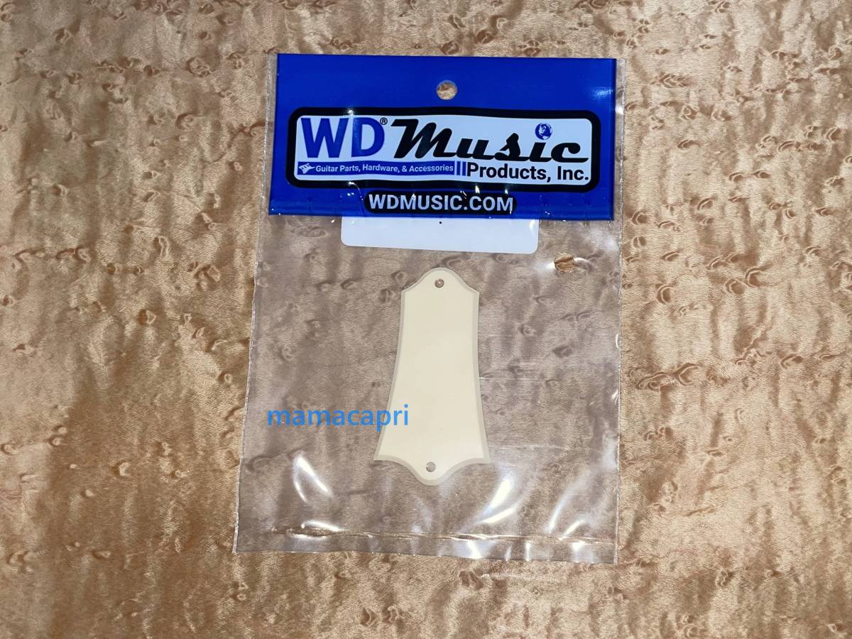 新品WD Music純正 Replacement Truss Rod Cover Cream 1PLY For Gibsonサイズ Guitars ギブソンSize トラスロッド カバー クリーム 1プライ_画像1