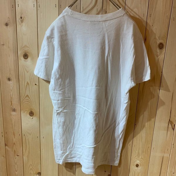 [KWT2250] HOLLISTER 半袖Tシャツ メンズ ホワイト S ポス_画像4