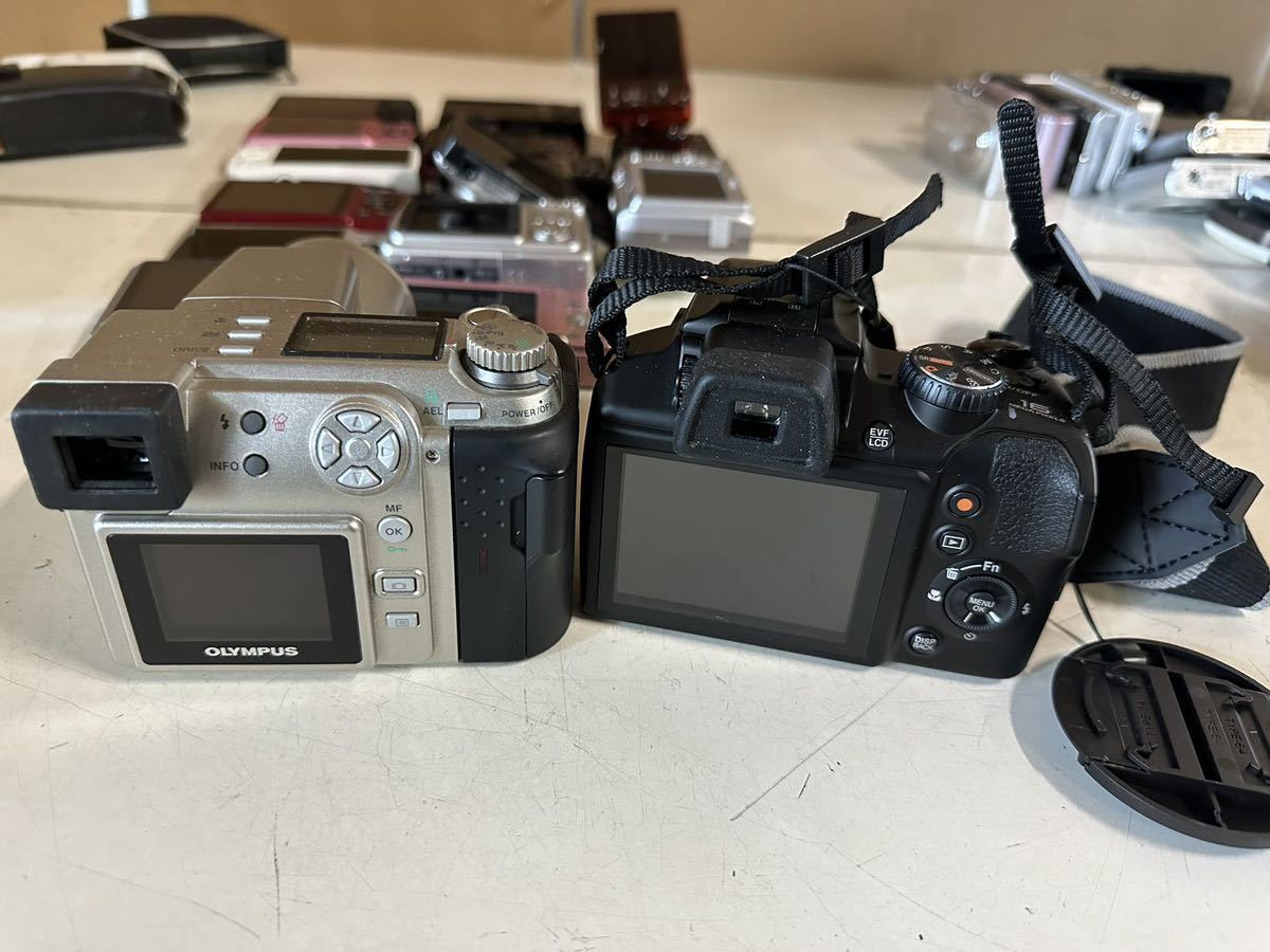 デジタルカメラ SONY /FUJIFILM/ Panasonic/Canon/OLYMPUS/CASIO/Nikon 他色々計50台 ジャンク_画像10