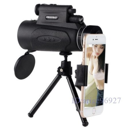 Y227* new goods high quality hd hunting optics scope powerful single eye smart phone 100X90 army . Spy glass zoom telescope 