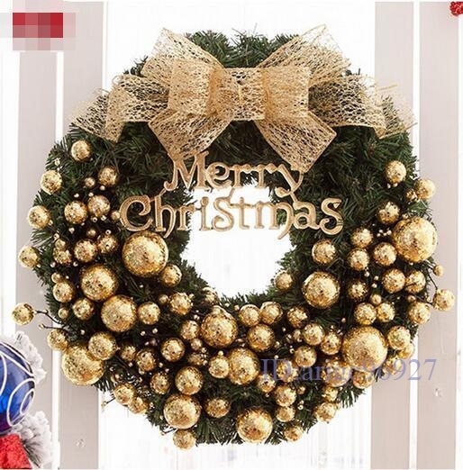 O748* new goods Christmas wreath * hand made * lease * wall decoration * entranceway * party for * new year lease 