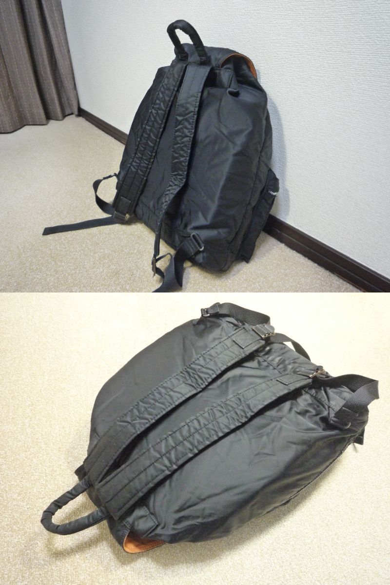 ★定番人気MODEL!! タンカーリュック★ 吉田カバン PORTER TANKER BACKPACK / BLACKカラー NO.622-79312_画像4