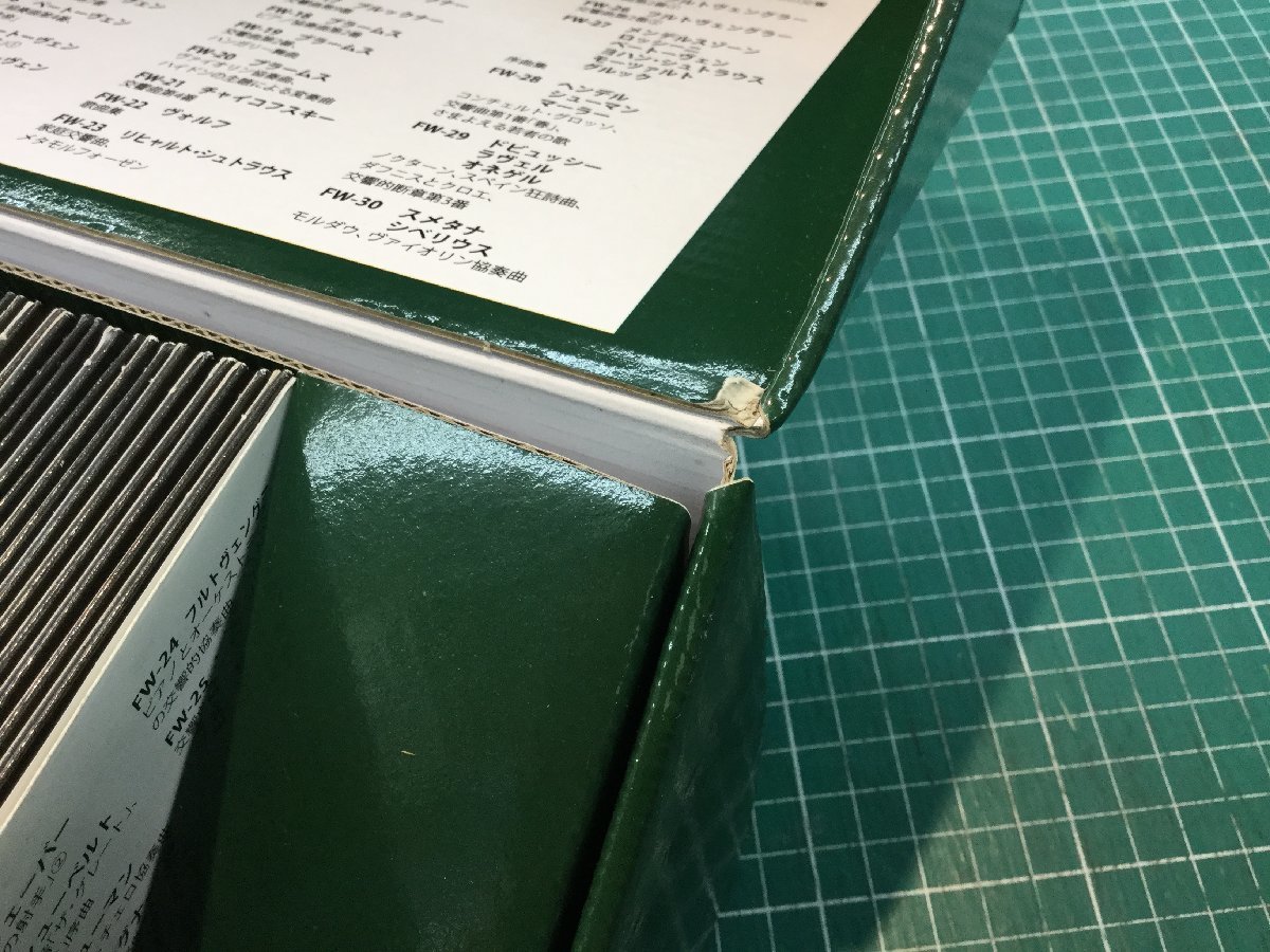 【BOX-014】フルトヴェングラー / CD30枚ボックス・セット / 不滅の巨匠・フルトヴェングラー・25年の足跡 / CD-BOX / クラシック_ボックス角に軽度な破れがあります。