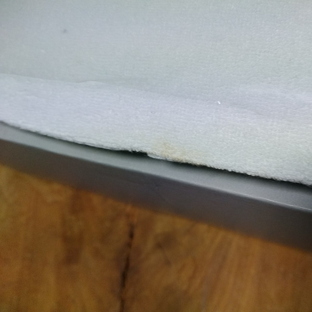 肌掛け布団 　マイナスイオン加工綿使用　ASN 東レ　肌布団　150×200cm　未使用シミあり_シミあり。