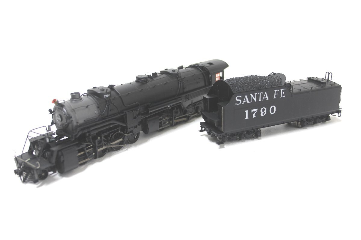 2S344 ROCO HOゲージ 63351　 A.T.&S.F.　SANTA FE 1790 動作確認済み 　蒸気機関車 サンタフェ【ニューポーン】