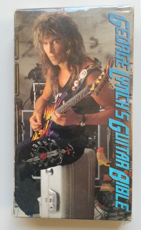 VHSビデオ　GEORGE LYNCH’S GUITAR BIBLE　ジョージ・リンチ ギター・バイブル _画像1