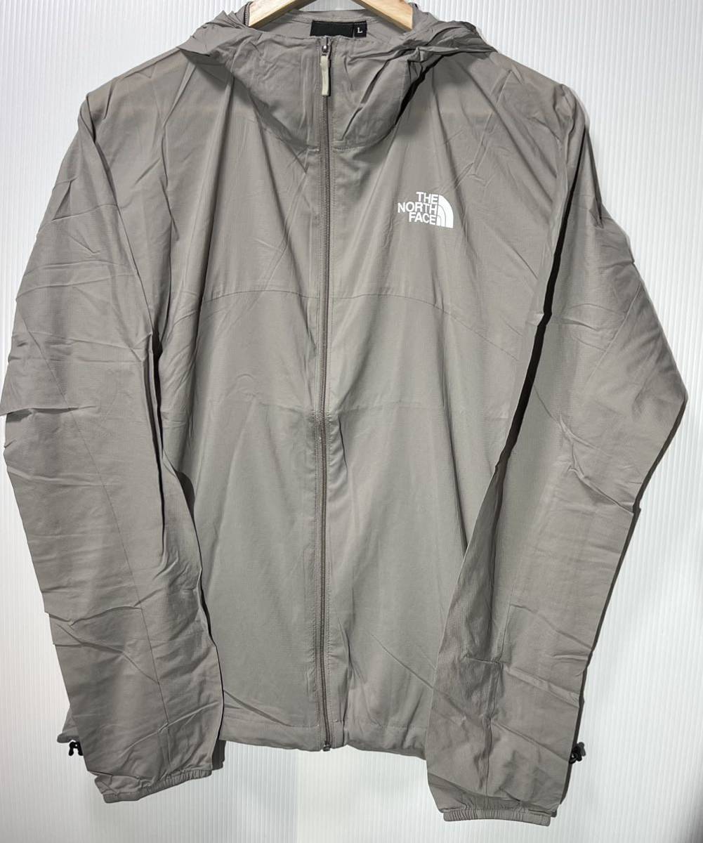 THE NORTH FACE ST SWALLOWTAIL HOODIE ナイロンジャケット NP21915 グレー L ノースフェイス アウトドア GOLDWIN ゴールドウィン _画像1