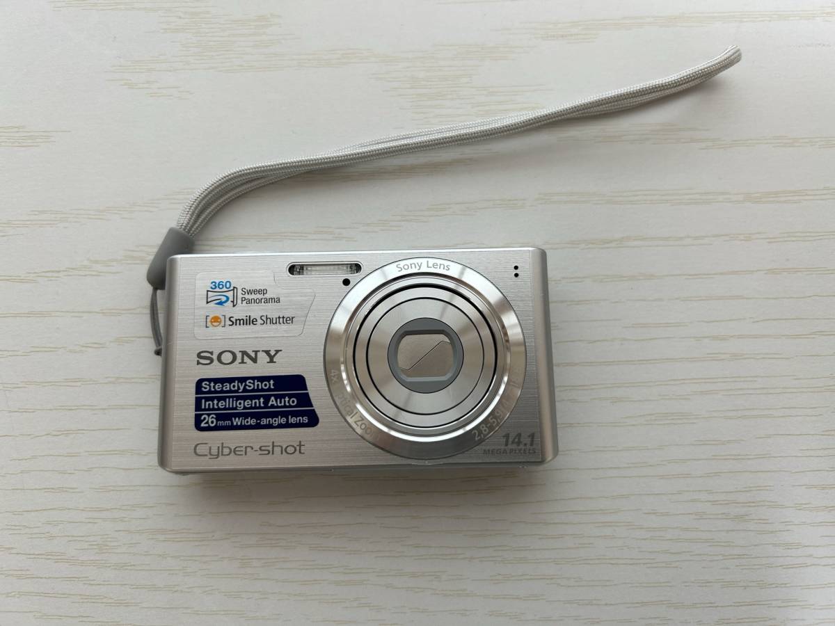 【中古動作品】Sony Cyber-shot DSC-W610 Silver US版製品 ソニー サイバーショット 動作確認済_画像1