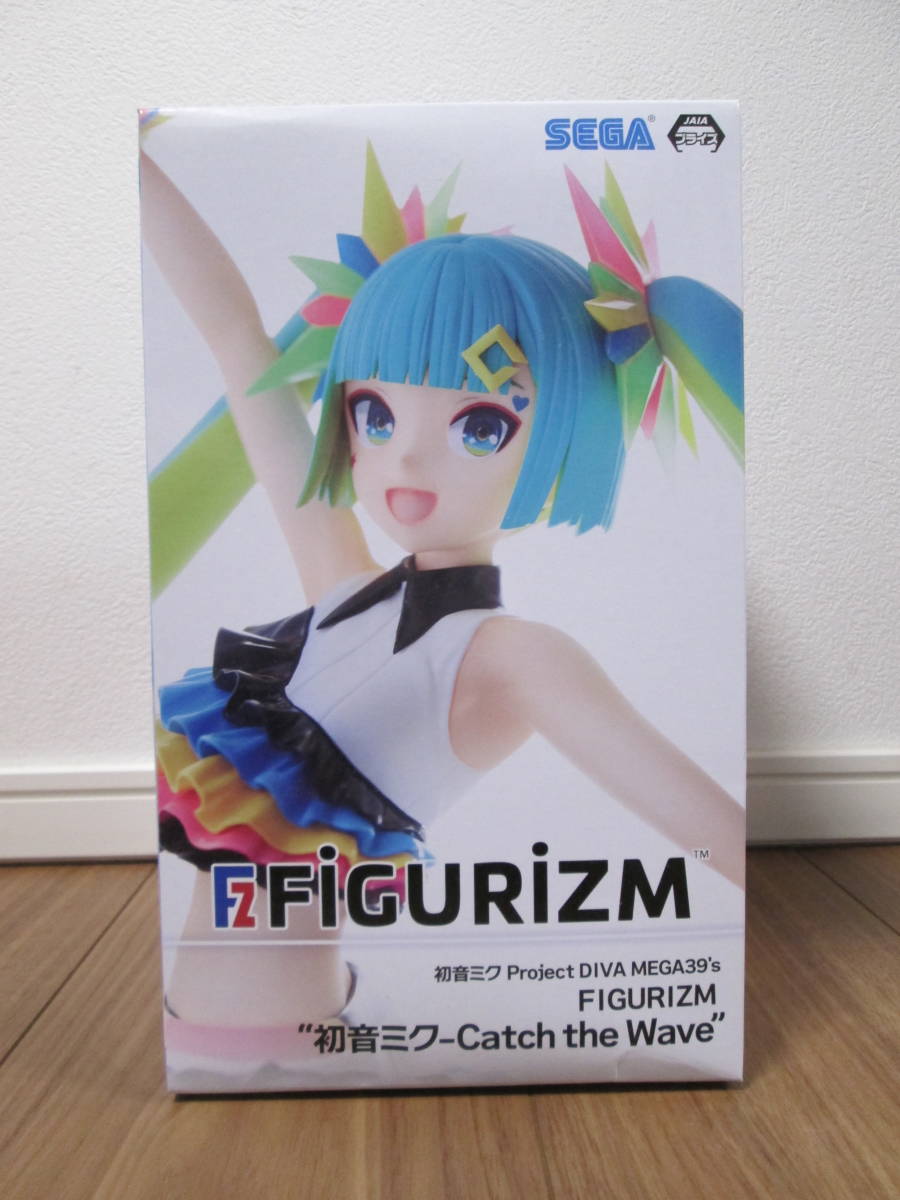 初音ミク Project DIVA MEGA39’s FIGURIZM 初音ミク Catch the Wave フィギュア_画像1