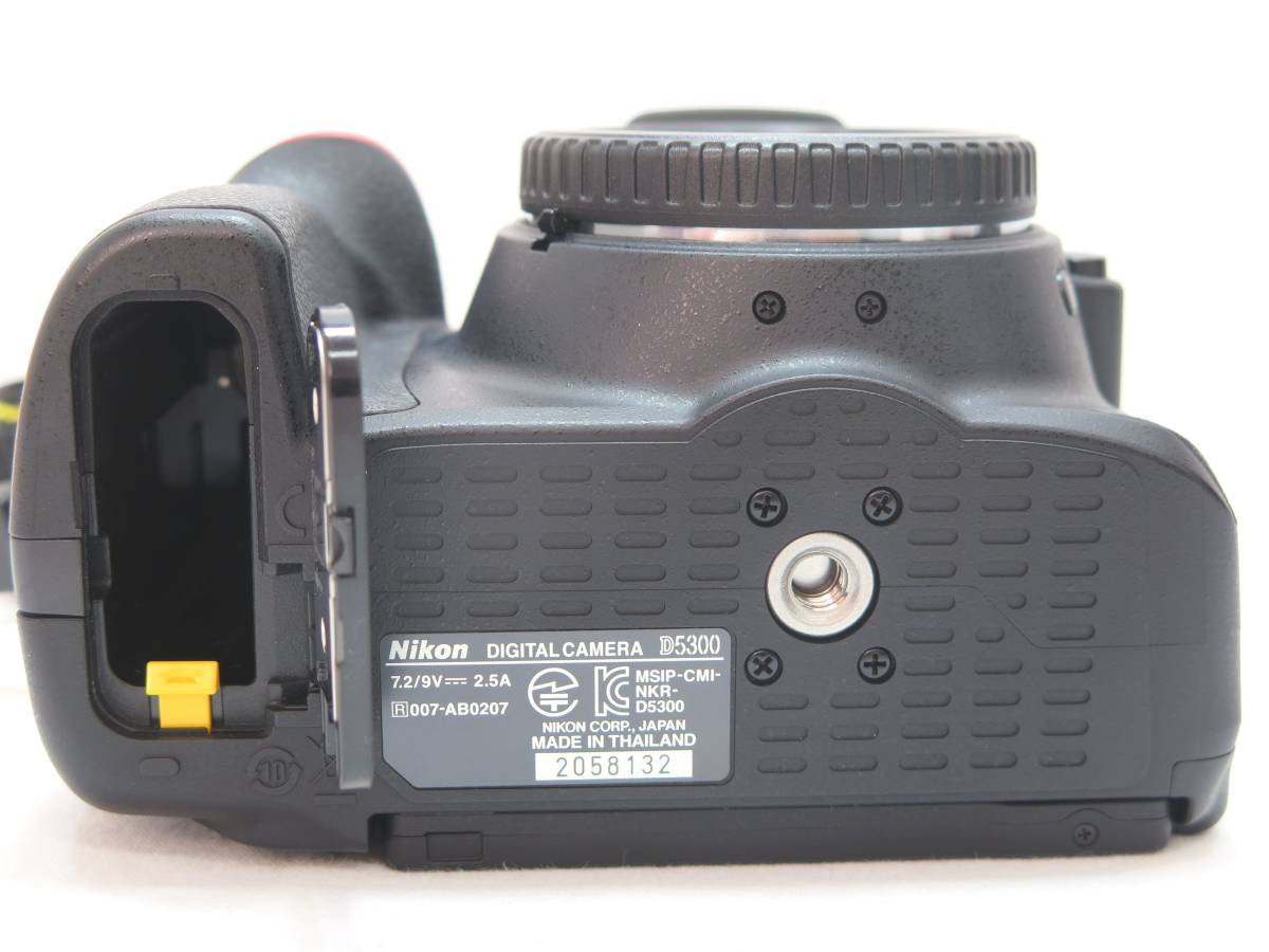 【1円スタート】 ニコン Nikon D5300 レンズ AF-S DX NIKKOR 18-140mm 1:3.5-5.6 G ED VR_画像7