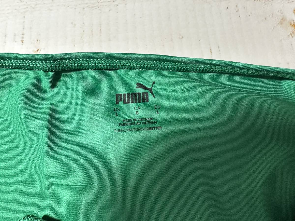 【即決】Puma プーマ レーシングブルマ 陸上 ショーツ ブリーフ Green 海外Lサイズ_画像7