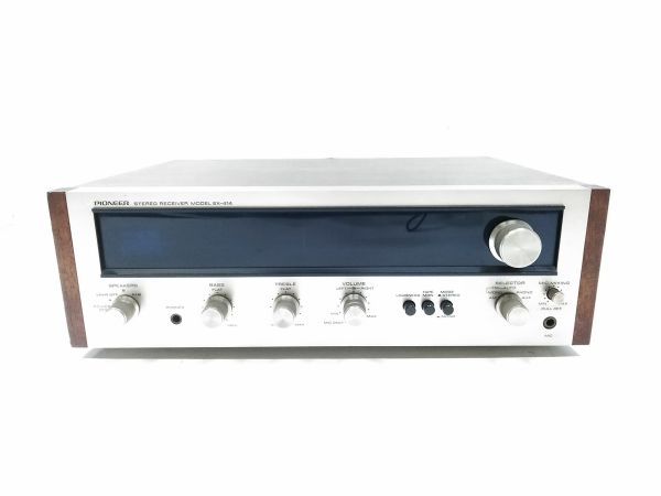 D♪ジャンク Pioneer パイオニア ステレオレシーバー アンプ SX-414 オーディオ機器 D112212F @100♪_画像2