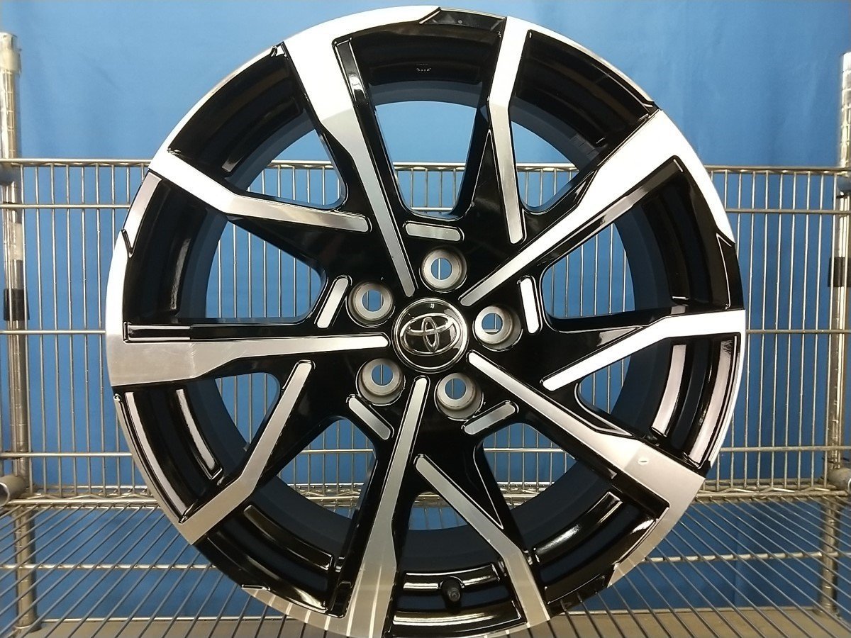 1円開始】60系プリウスPHEV純正ホイール○19インチ6.5J+40 5穴PCD114