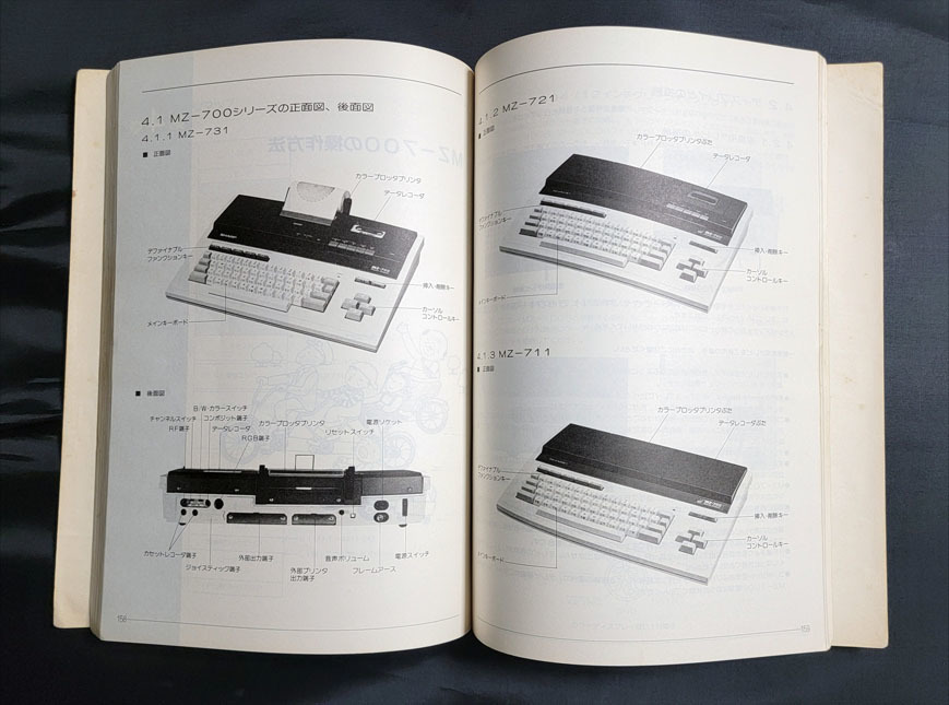 SHARP MZ-700 OWNER'S MANUAL オーナーズマニュアル　取扱説明書_画像5