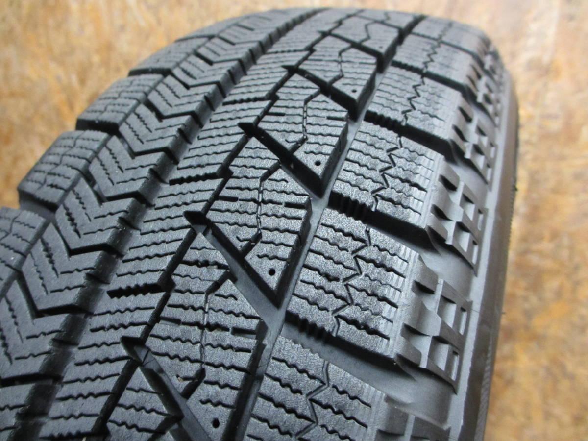 ★TOPRUN RD5 + 深溝スタッドレス BRIDGESTONE BLIZZAK VRX 165/60R15 4本セット[タフト N-BOX スペーシア ハスラー デリカミニ 軽全般]_画像9